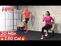 20 Min Standing & Seated Exercise for Seniors, Obese, Plus Size, & Limited Mobility Workout - Chair