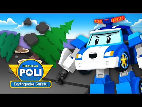 Robocar Poli Earthquake Safety Video