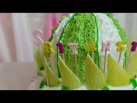 Sriyansi 1st Birthday cake