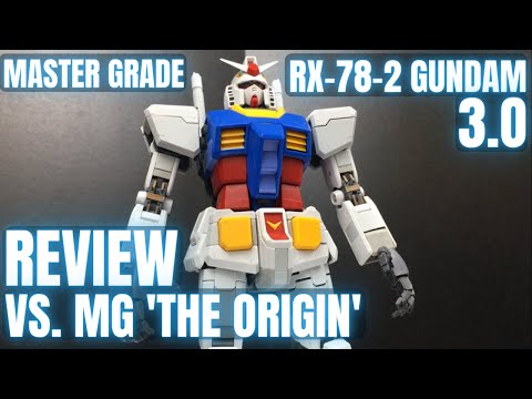 Better Than The Origin - MG RX-78-2 3.0 Review Vs MG Gundam Origin Gunpla
