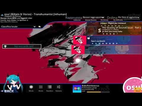 Billain & Vorso - Transnumanist [inhuman] | 706k, 616x, 91%, A |