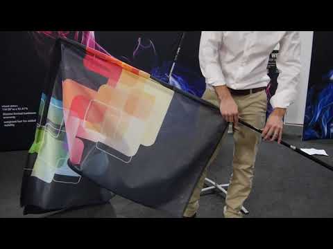 Guarda il video Vela pubblicitaria 4 mt