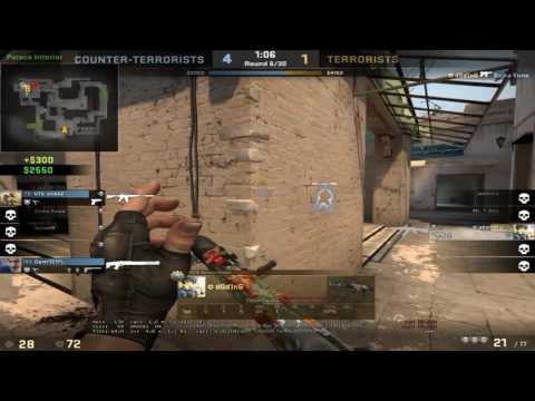 CSGO : INSANE CLUTCH + INHUMAN FLICKSHOT