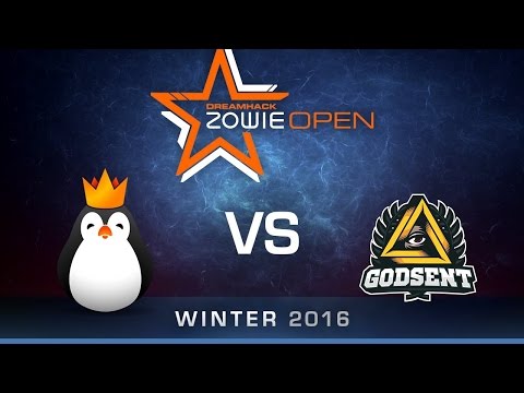 Kinguin vs GODSENT [Map 1 BO1] DreamHack Winter 2016