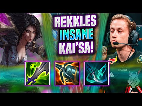 REKKLES IS INSANE WITH KAI'SA! - KC Rekkles Plays Kai'Sa ADC vs Lucian! | Season 2022