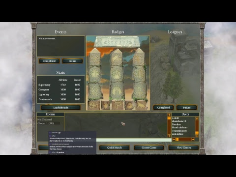 AoM EE League: 1x1 tournament - JJ vs KAIOKEN