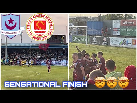 Drogheda United 2-1 St Patricks Athletic | DROGS WIN IT AT THE DEATH 🤯🤯🤯