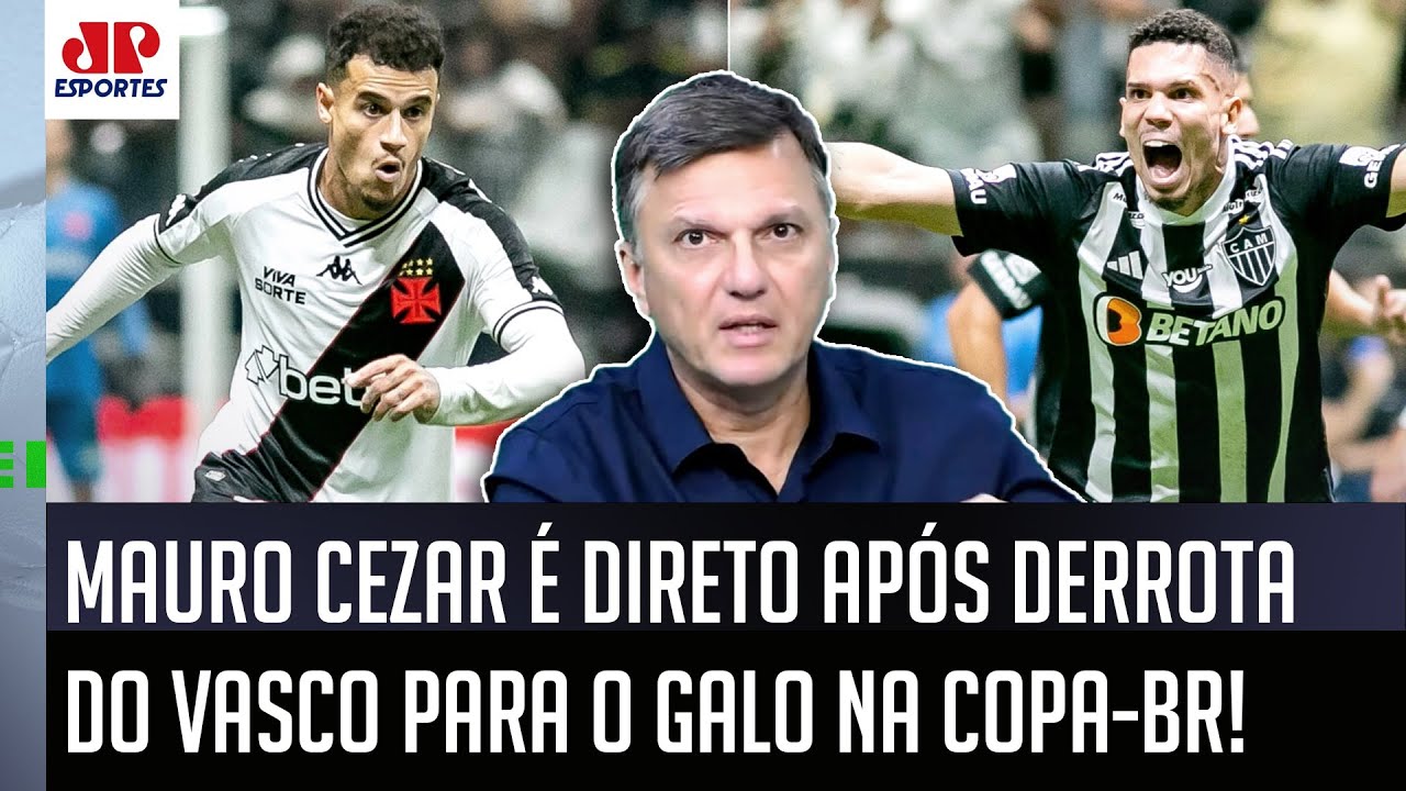 "Gente, para o Vasco SE CLASSIFICAR contra o Atlético-MG, vai ter que..." Mauro Cezar É DIRETO!
