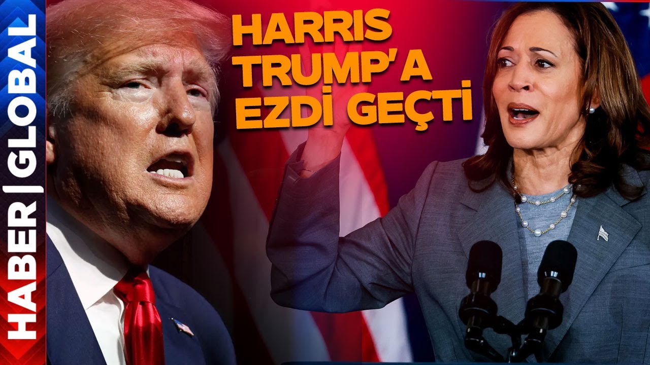 Kamala Harris, ABD Başkanlık Yarışında Trump'ı Geride Bıraktı