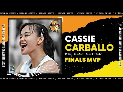 BEST OF | Cassie Carballo | Best Setter | Finals MVP | V-League Collegiate Challenge 2024