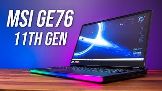 MSI’s Most Powerful Laptop Upgraded! GE76 11th Gen Review