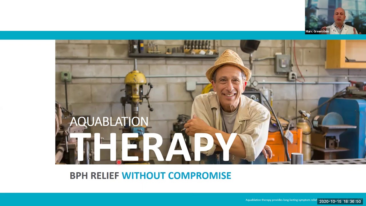 Dr Greenstein Educates about Aquablation