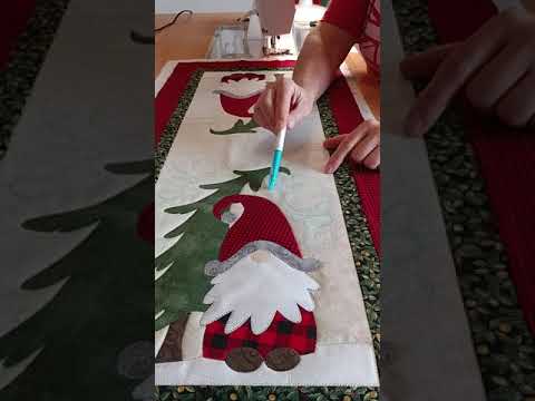 Machine Quilting for Beginners on a Table Runner