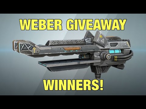 Weber Giveaway Winners + Fun Build Quick Demo: Vortex Spectre with Jump Unit | War Robots Gameplay