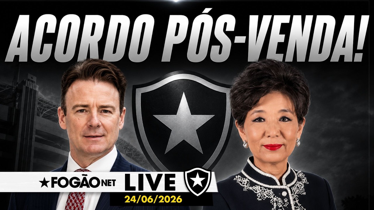 LIVE | Acordo com o Lyon destrava a SAF do Botafogo? John Textor solta comunicado