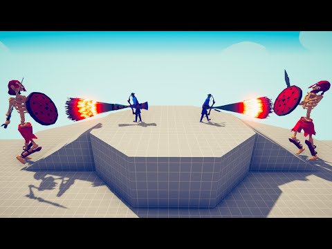 EVERY DUO GODS vs ARMY OF SKELETONS | TABS - Totally Accurate Battle Simulator