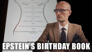 The Book That Wasn't Supposed To Exist - Epstein's Birthday Book Released!
