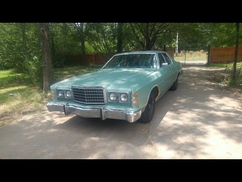 Thumbnail for 1977 Ford LTD Startup, Full throttle and Rev by Ford LTD II