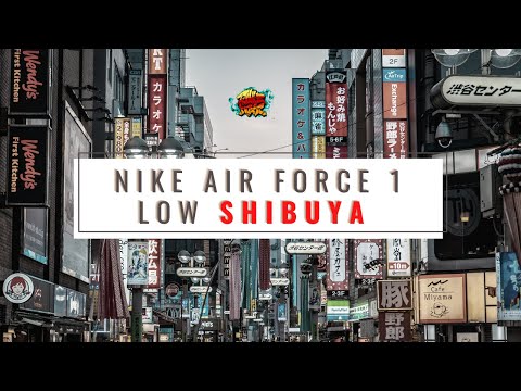 Nike Air Force 1 Shibuya City (Japan Exclusive Thanksgiving Episode)