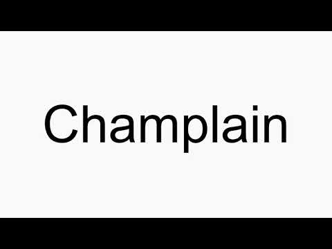 How to pronounce Champlain