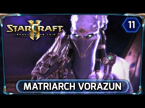 Starcraft 2 ► Legacy of the Void Cutscene - Matriarch Vorazun (LOTV Campaign Walkthrough)