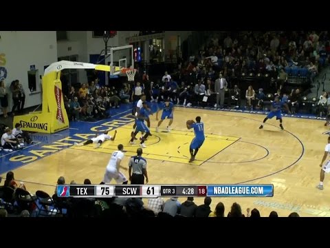 Allen Durham meets Chris Udofia at the rim!