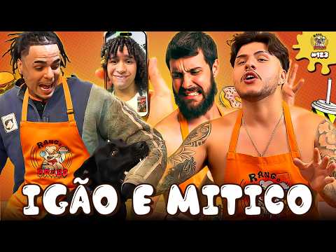 IGÃO E MITICO TOMAM MORDIDA DE CACHORRO TREINADO NO RANGO BRABO – RANGO BRABO #123