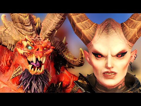 Valkia is Betrayed by Skarbrand (Diplomacy Voice Lines)