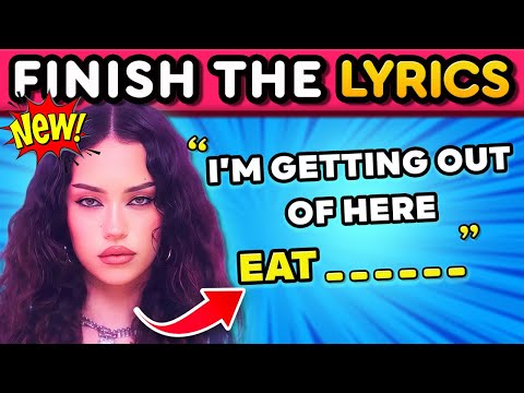 FINISH THE LYRICS 🎵 Trending tiktok songs of 2026 Edition🔥 Music Quiz 2026