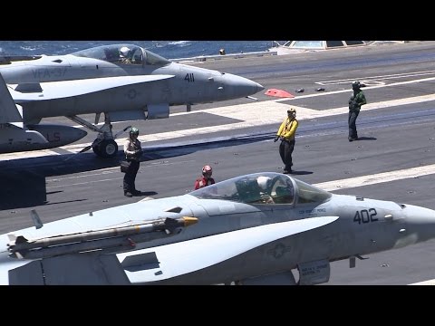 EXCLUSIVE: On Board The USS George H.W. Bush (Part 1) | Forces TV