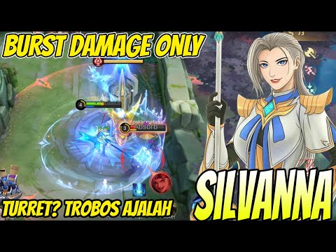 SILVANA SIDELANE ALWAYS BULLY ENEMY - Silvanna Best Build 2022 - Build Silvanna Tersakit 2022  MLBB