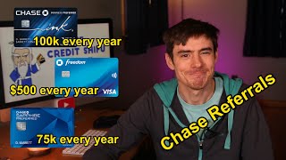 How to do Chase Credit Card Referrals and Earn Points!