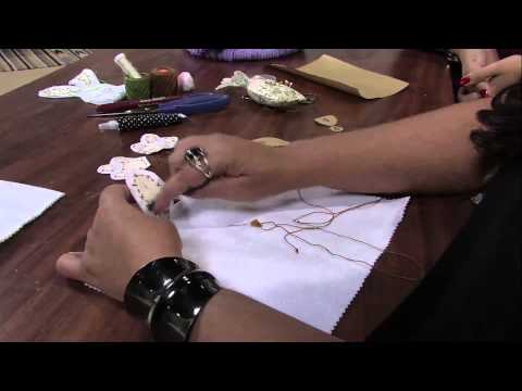 Mulher.com 18/03/2013 Karin Montone - Coelhinho porta de chocolate  parte 1