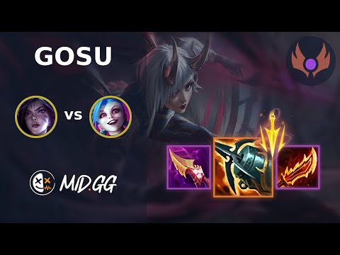 MID.GG: [ Gosu ] Kai'Sa BOT vs Jinx | NA MASTER | LOL Season 2024
