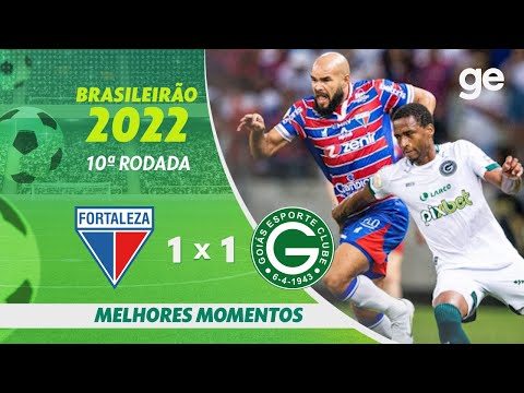 Gols e lances de Fortaleza x Goiás