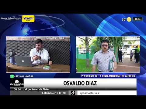 Nota con Osvaldo Diaz - Presidente de la Junta Municipal de Vaqueria
