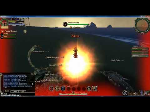 POTCO : how to get a red thrust trail