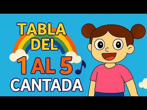 Tablas de Multiplicar del 1 al 5 🎶 Canciones Educativas | AdeArcoíris