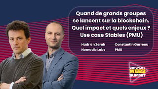 Quand de grands groupes se lancent sur la blockchain. Quel impact et quels enjeux ? Stables (PMU)