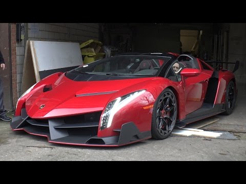 $5.0 Million Lamborghini Veneno Roadster On The Road!