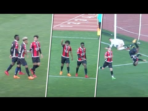 Nice 3-2 Tarbes (N2) : buts et réactions