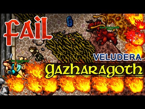 Tibiando #17: Gaz'haragoth Fail - 650+ Dead - Veludera
