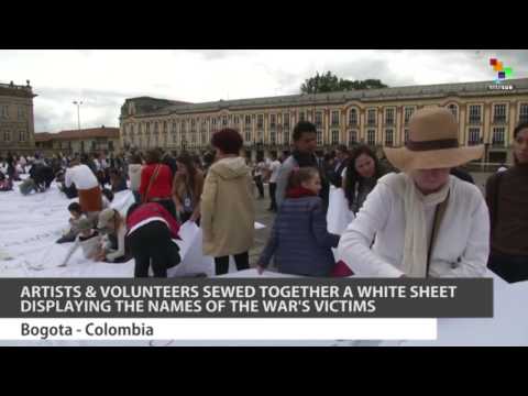 Art Installation for Peace in Colombia