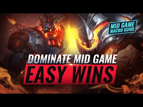 WIN Games FAST: Mid Game Macro Guide For Easy Wins - League of Legends Season 11