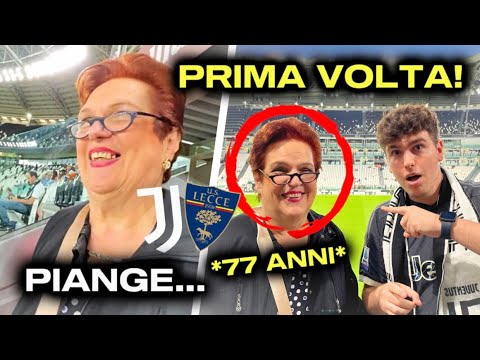 😢🏟️ *Sorpresa!* Ho PORTATO Mia NONNA di 77 ANNI allo STADIO per La PRIMA VOLTA!