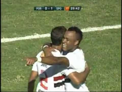 Portuguesa 2 X 3 São Paulo - Paulistão 2011 - 13/02/11 - GOLS
