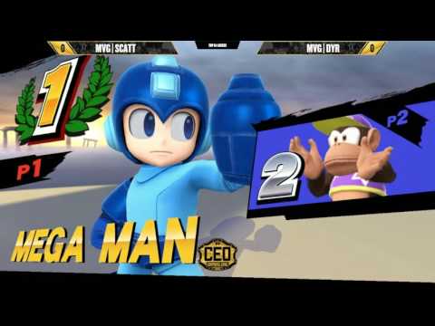 CEO2016 - MVG | ScAtt vs. MVG | Dyr  - WiiU Singles Top 64
