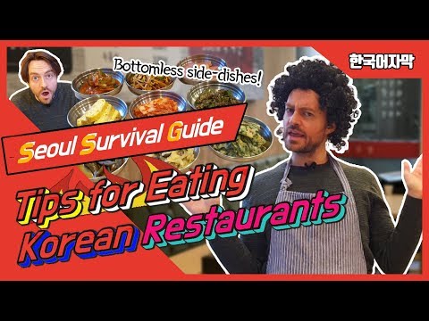 Dicas para comer restaurantes coreanos