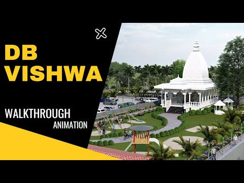 3D Walkthrough Animation for DB Vishwa Group | An Landscape Project @Satara.