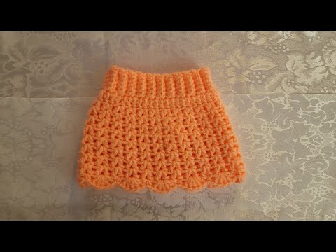 Crochet simple AG skirt